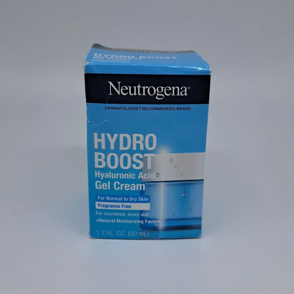 Neutrogena Hydro Boost Hyaluronic Acid‎ Gel Cream 1.7oz Fragrance Free Skincare